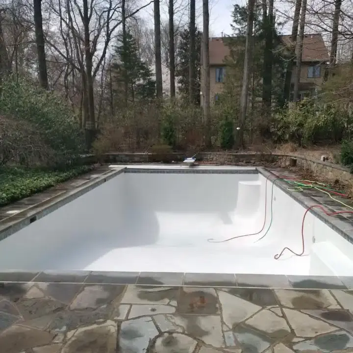 Pool Draining and Acid Cleaning